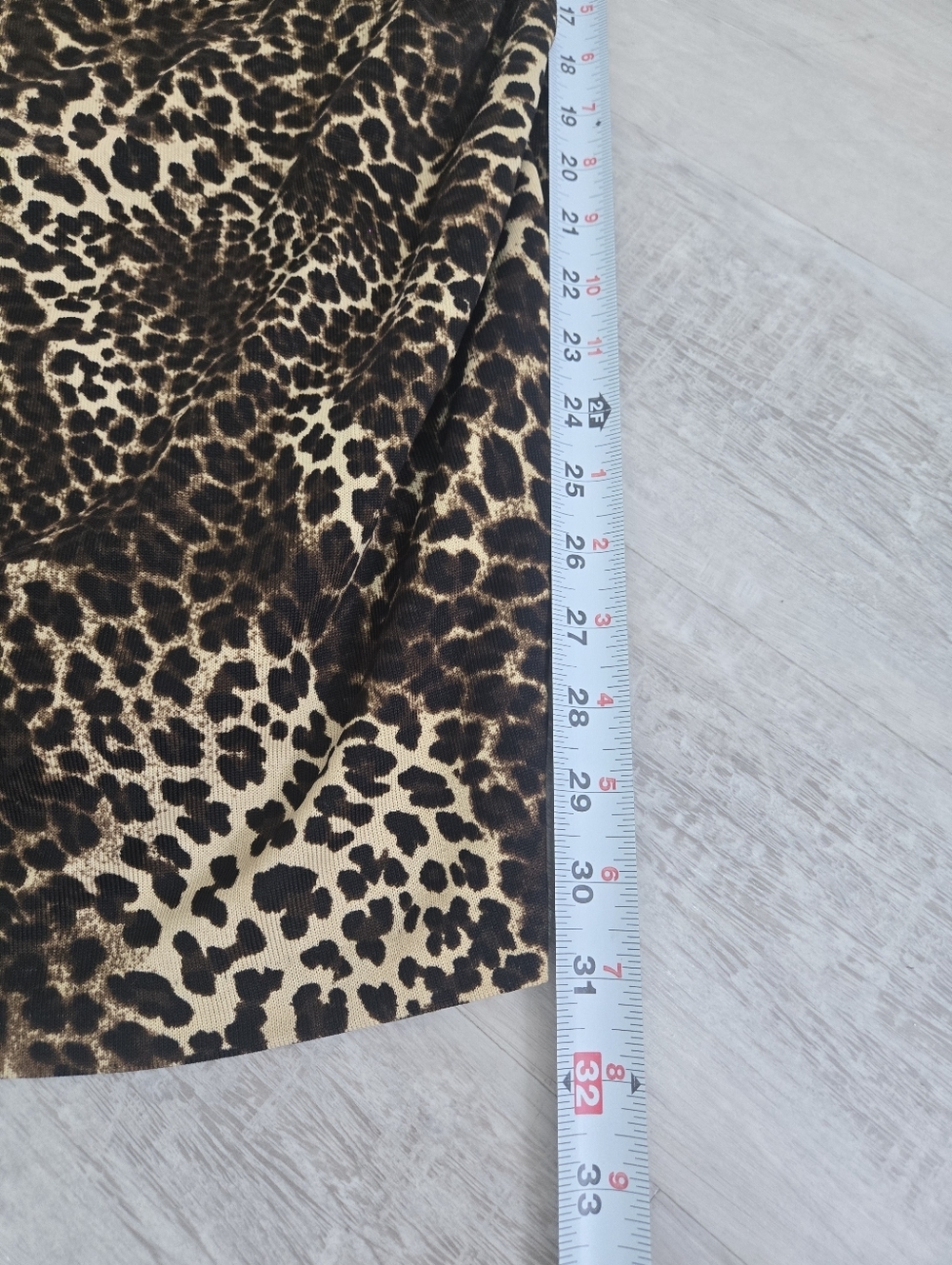 CARMEN MARC VALVO Leopard Print Bodycon Dress - Picture 7 of 8